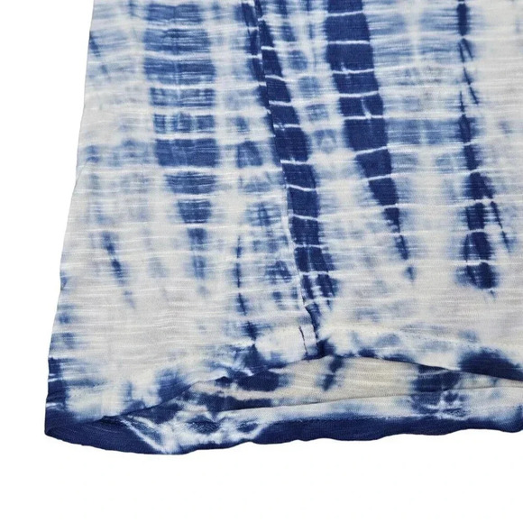 Ivory Ella Viscose‎ Tank Top Blue Tie Dye Size Medium - Picture 2 of 10